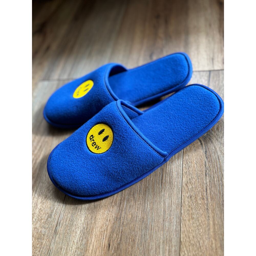 New Drew House Justin Bieber Mascot Slippers Size L/XL